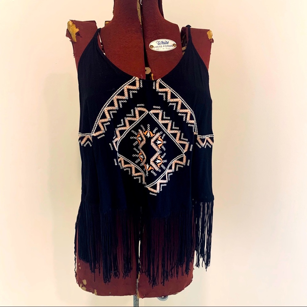 Haute Society Fringe Top
